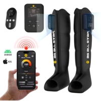Masseur pour les pieds et les jambes à compression d'air, sans fil, rechargeable, appareil de récupération CE AS ALL STAR