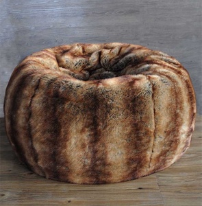 New arrivals multicolor furniture winter luxury giant <strong>faux</strong> <strong>fur</strong> bean bag chair foam filling <strong>beanbag</strong> - Product Image 1