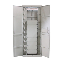 96 144 çekirdek açık Fiber optik çapraz bağlantı dolabı alüminyum SC LC PLC ODF Fiber optik su geçirmez çerçeve