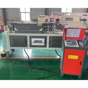 hot sale cnc steel rod bar cut and straighten machine rebar wire straightening cutting machine