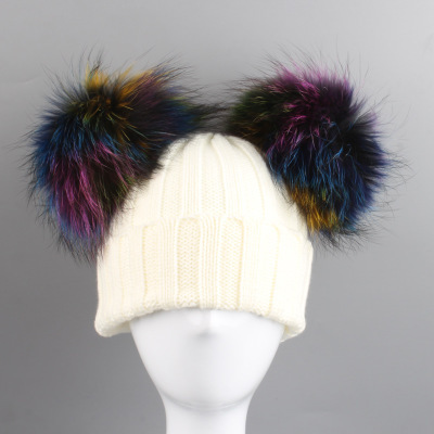 Boule blanche + colorée