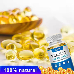 Cápsulas de Tocoferol, Suplemento de Vitamina E Natural en Cápsulas Blandas, Marca Privada de Fábrica OEM, Gran Venta - Product Image 2