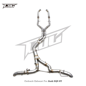 ท่อไอเสีย BSK Straight Catback สำหรับ Audi <span class=keywords><strong>SQ5</strong></span> 8Y 3.0T ปี <span class=keywords><strong>2018</strong></span> ขึ้นไป รุ่นใหม่ล่าสุด ทำจากสแตนเลส ท่อไอเสียแบบมีวาล์ว สำหรับรถสตรีทคาร์ ระบบไอเสียแบบดั้งเดิม - Product Image 6