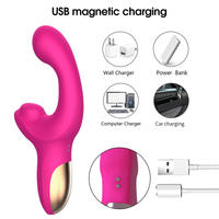 LOVE.Adult Products 2-in-1 Saug-Vibrator für Frauen G-Punkt Klitoris-Stimulator Erwachsenen-Sexspielzeug Rabbit-Vibrator Sexspielzeuge