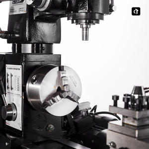 3 ב-1 ספסל עליון מחרטת מתכת כרסום CT300 מכונת מחרטה משולבת מחיר - Product Image 5