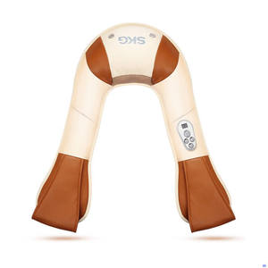 Masseur pour le cou et les épaules SkG, kaki, rechargeable avec fonction chauffante, pour usage domestique - Product Image 2