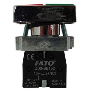 Panel <b>Push</b> <b>Button</b> 10A 600V 1NO 1NC Industrial Control <b>Switch</b> - Product Image 2