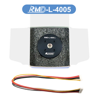 Moteur servo DC sans balais à aimant permanent haute vitesse et haute puissance RMD-L-4005-25T 12V-24V, étanche IP56, efficacité IE3, avec bride