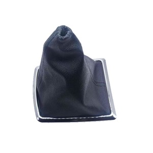 Funda Protectora de Piel para Palanca de Cambios Manual Ford Focus Mk2 3 4 7, Estilo Clásico, Color Negro - Product Image 4