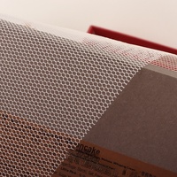 Tissu en maille tricotée 75D, résistant à l'abrasion, avec ourlet moelleux, en maille fixe, 100% polyester, poids moyen, hexagonal