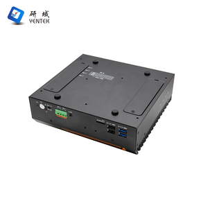 Nhúng PC Intel i3 i5 i7 DDR4 SSD NVMe 4 RS232 485 DB9 COM có thể 6 LAN 4 PoE wifi 5 gam Linux Din Rail Fan công nghiệp Máy tính để bàn PC - Product Image 3