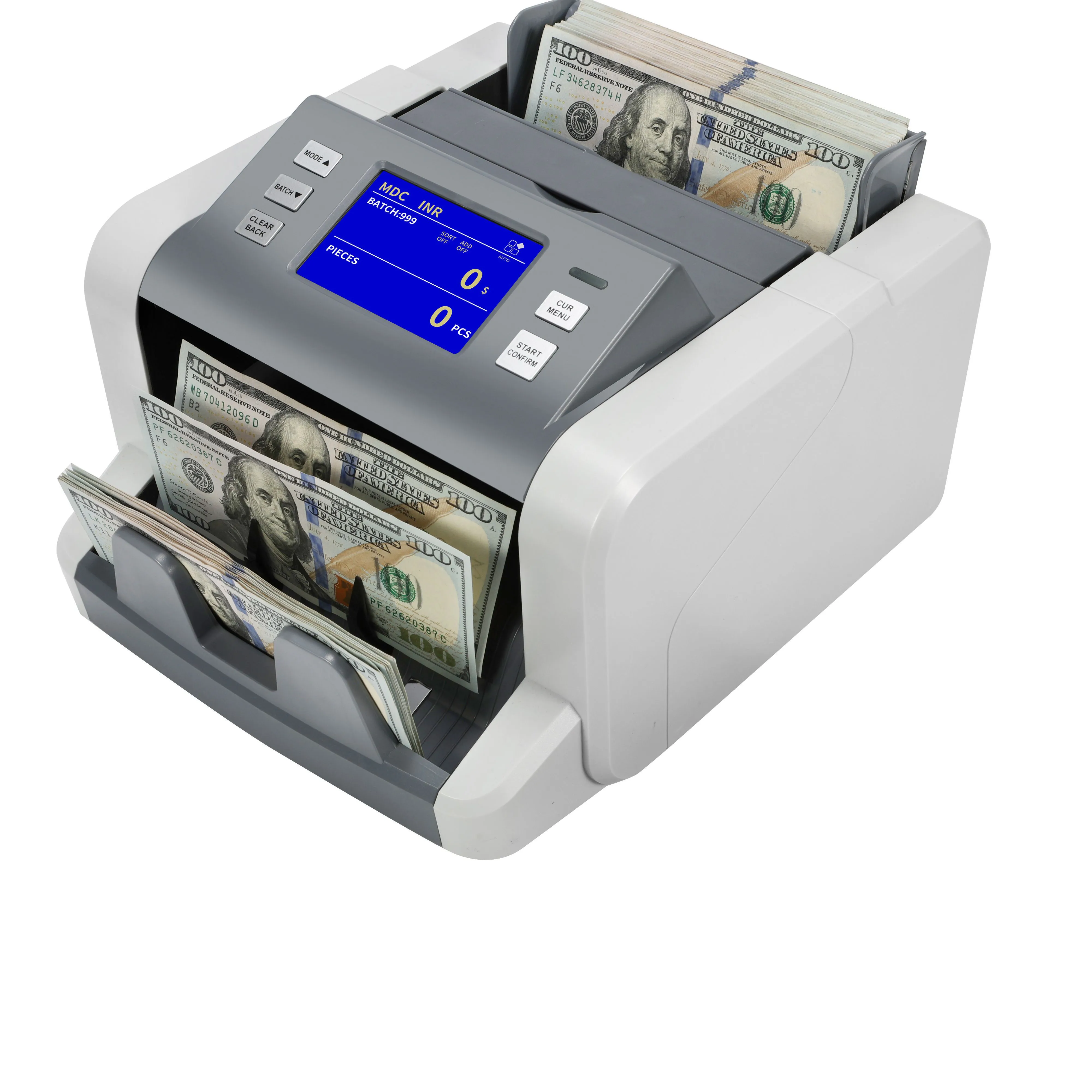 HL-P80 ils Israel shekel Máy đếm tiền tiền Tiền giấy truy cập hóa đơn đếm tiền máy phát hiện giả