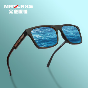 Lunettes de soleil polarisées C3, monture complète, verres jaunes, protection UV400, lunettes de sport décontractées pour hommes - Product Image 2