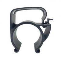 Abrazadera para Estructura de Escenario de 50 mm, Plegable, Portátil, Diseño Modular, Cable de Plástico con Instalación Rápida, Color Negro, Capacidad de Carga de 2 kg