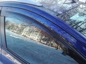 Pare-soleil latéraux pour Ford EcoSport 2014-18, déflecteurs de vent et de pluie - Product Image 2