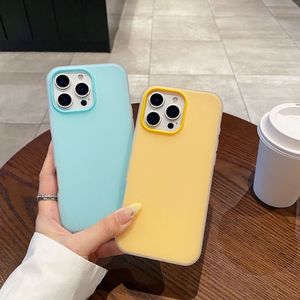 Di alta qualità glassato caramella colore 2-in-1 custodia del telefono per <span class=keywords><strong>iPhone</strong></span> 11 12 13 <span class=keywords><strong>14</strong></span> 15 16 17 <span class=keywords><strong>Pro</strong></span> Max <span class=keywords><strong>accessori</strong></span> mobili - Product Image 2