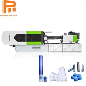 Équipement de fabrication de préformes de bouteilles en PET entièrement automatique Machine de moulage par injection de bouteilles en plastique de forme ronde