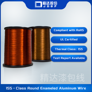 Jingda 155 Cấp Vòng Tráng Men Nhôm Dây Cho Động Cơ Quanh Co 155 Cấp AWG Dây Polyester Cách Điện Dây - Product Image 2