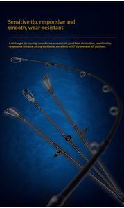 Caña de <span class=keywords><strong>Pesca</strong></span> JIEN Diaoshi Ni Carbon de <span class=keywords><strong>Segunda</strong></span> Generación TLSJ, Ajuste Medio, para <span class=keywords><strong>Pesca</strong></span> Lenta, Mango Recto, para Trucha, Carpa, Lubina, con Guías Fuji - Product Image 5