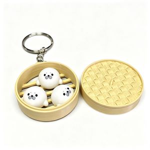Nuevo Llavero de Peluche Antiestrés con Forma de Animal Adorable en una Vaporera - Product Image 6