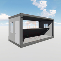 Cbox Mini Maison Préfabriquée Pliable en Kit, Maisons Préfabriquées, Bureau Pliable en Conteneur de 20 Pieds
