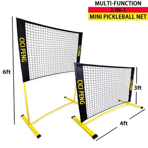Xách Tay <span class=keywords><strong>Mini</strong></span> Pickleball <span class=keywords><strong>Net</strong></span> 4x3ft Chiều Cao Có Thể Điều Chỉnh, Nhanh Chóng Thiết Lập, Trọng Lượng Nhẹ & Bền Thực Hành <span class=keywords><strong>Net</strong></span> Cho Dễ Dàng Chơi Bất cứ nơi nào - Product Image 3