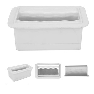 Poignée de surf rectangulaire en plastique blanc pour planche de stand up paddle et sports nautiques - Product Image 5