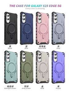 Cover per Telefono Antiurto in TPU+PC con Magnete per Samsung S25 Ultra, Custodia per iPhone 17Pro Max 16 15 14 <span class=keywords><strong>13</strong></span> - Product Image 4