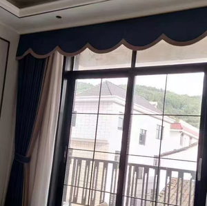 Tela de cortina de alta calidad con textura esmerilada y diseño de cruz en relieve, estilo brillante y exquisito, con aspecto de lino. - Product Image 3