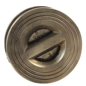 Jrval nhôm <span class=keywords><strong>Bronze</strong></span> c95800 Dn50-DN600 PN16 tấm kép nonreturn kiểm tra van cho nước dầu khí 0-120c 12 tháng bảo hành - Product Image 2