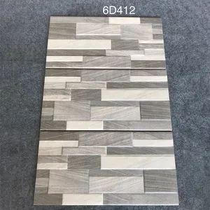 Villa Hotel decoración al aire libre mate esmaltado 200x400mm 3D <span class=keywords><strong>ladrillos</strong></span> de pared de cerámica azulejos de pared de porcelana antigua externa - Product Image 4