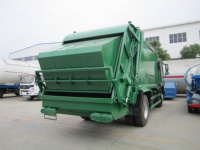 Camion compacteur de déchets d'occasion de haute qualité, 4x2, manuel, diesel, volume 4000L, à vendre