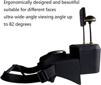 Lunettes FPV DIQIU EV800D avec DVR 5.8G 40CH 5 pouces 800x480 Batterie Caméra analogique Émetteur pour drone Voiture RC