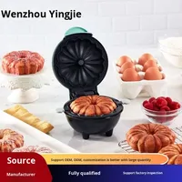 Nouvelle machine à gâteaux citrouille semi-automatique pour la maison, machine à gaufres mini pour le petit-déjeuner des enfants, mini-machine à cuire transfrontalière