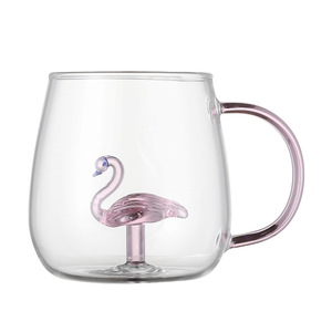 Handmade Clear Glass Sea <strong>Star</strong> <strong>Mug</strong> with Handle Creative New Design for Tea Coffee Beer Water Milk for Gifts Camping Parties - Product Image 6