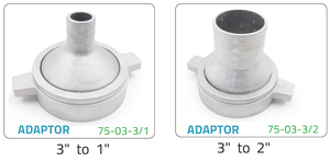Connettore per Pompa d'Acqua in Alluminio con Chiave, 1 pollice, 1.5 pollici, 2 pollici, 3 pollici, 4 pollici, Accoppiatore per Pompa d'Acqua, Ricambi per Pompa d'Acqua - Product Image 6