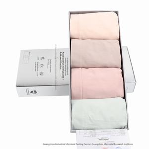 ナイロン製のしっかりとした保湿性と通気性のあるシームレスな女性用ニットミッドウエストパンティー - Product Image 5