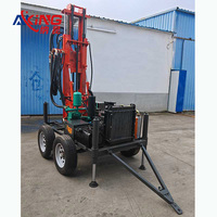 Prix d'usine Machines de forage de puits de 230 m Machines de forage de puits d'eau sur chenilles
