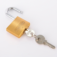 20/30/40/50/60/70/80mm petit cadenas de sécurité de bonne qualité en laiton à marteau robuste