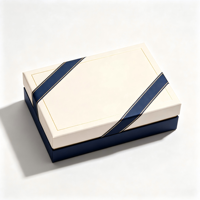Boîte d'emballage cadeau pliante magnétique de luxe avec logo personnalisé, fermeture magnétique, boîte d'expédition en carton pour vêtements