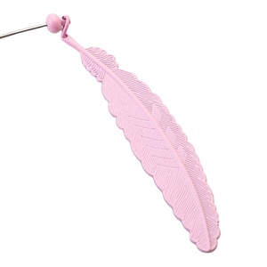 DIY Beaded Feather Bookmark - <b>Creative</b> Cartoon Page Holder for Kids, Students, and Promotional <b>Gifts</b> - Product Image 4