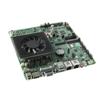 LVDS EDP Komputer Industri Tertanam PC Mini Itx Motherboard Generasi Ke-8 Quad-Core I5-8250U CPU Port Jaringan Ganda 6COM DDR4 32GB