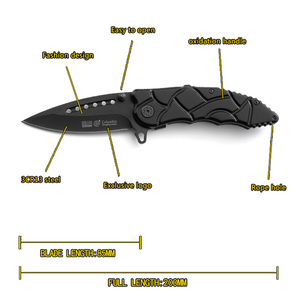سكين جيب صغير للصلابة العالية قابلة للطي للتخييم والمشي لمسافات طويلة سكاكين تكتيكية قابلة للطي - Product Image 3
