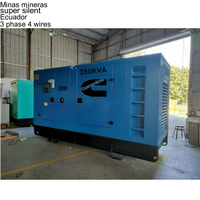 Parkins 350kva Générateur Diesel Silencieux 3 Phase ATS Stamford Alternateur Smartgen Contrôleur Conteneur Type CMC350S
