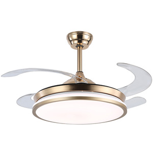 Ventilatorlampe, hohe Windkraft, Deckenleuchte, Esszimmer, Wohnzimmer, Schlafzimmer, Kronleuchter mit variabler Frequenz - Product Image 5