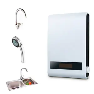 Energy-saving small portable induction tankless geyser bathroom hot instant electric water heater for shower