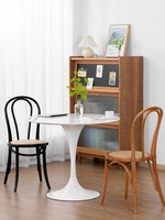 Chaise de salle à manger en bois courbé style nordique Thonet, rétro, nostalgique, vintage, en hêtre vieilli, style américain, Snaith Home Furniture