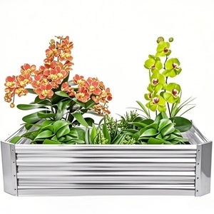 Chậu trồng cây kim loại, luống hoa, luống rau, hộp ươm cây, chậu trồng cây, luống rau, hộp trồng cây, nguồn gốc nhà máy - Product Image 4