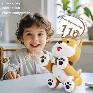 ألعاب Ai للأطفال تعمل بالطاقة الذكية جهاز التحكم عن بعد برمجة حيلة الرقص روبوت صوت استشعار اللمس تدريب الكلاب - Product Image 3