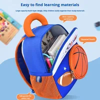 Neuer modischer ultraleichter wasserdichter Kinder fußball rucksack Kindergarten Kleiner Rucksack Wirbelsäulen schutz Anti-Lost
